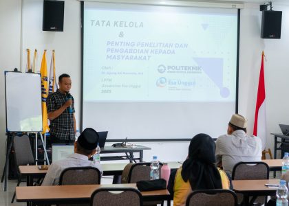 LPIPM – Startegi Meningkat Kualitas Dosen Pemula pada Penelitian & Pengabdian